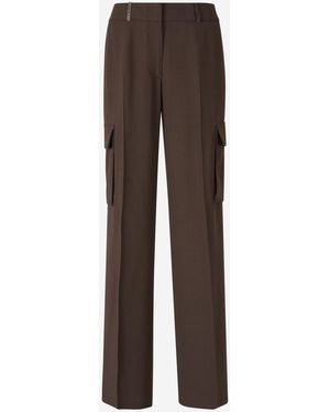 Peserico Cargo Trousers - Brown