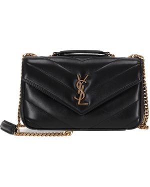 Saint Laurent Bo S Loulou 7_Daytona Lamb - Black