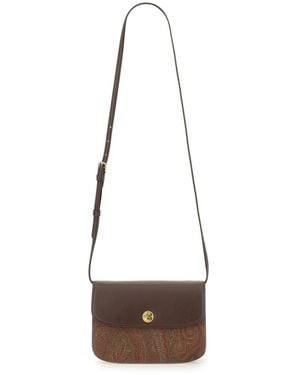 Etro Shoulder Bag "essential" Small - White
