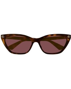 Gucci Gg1815S Linea Emblem Sunglasses - Brown