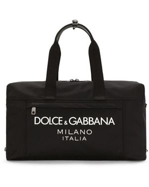 Dolce & Gabbana Leather Tote Bag - Black