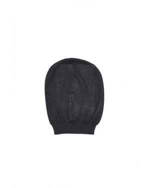 Rick Owens Medium Hat - Black