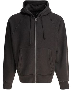 Stussy Zipper Hoodie - Black