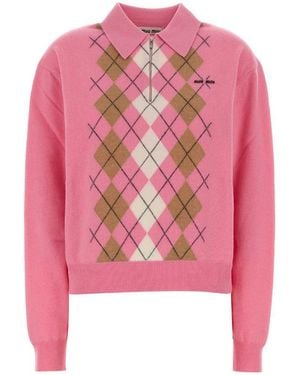 Miu Miu Knitwear - Pink