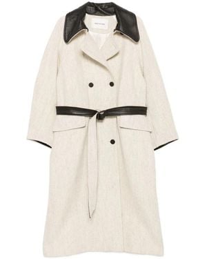 Mark Kenly Domino Tan Coats - Natural