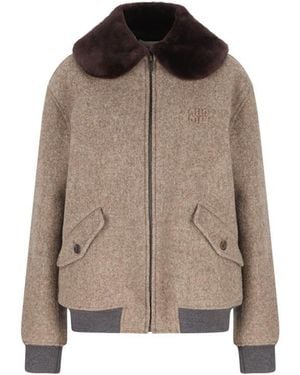 Miu Miu Jackets - Brown