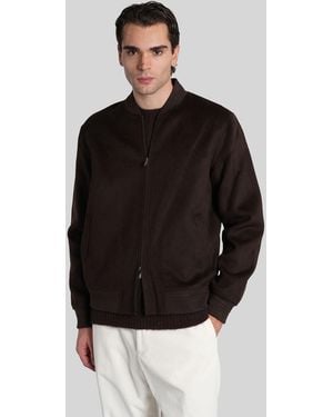 Mc2 Saint Barth Camden Bomber Jacket - Black
