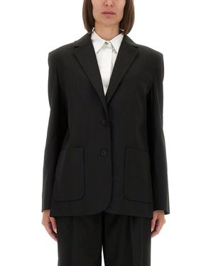 THE GARMENT "Pluto" Blazer With Bow - Black