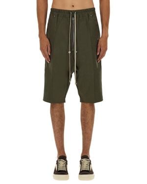 Rick Owens Bela" Shorts - Green