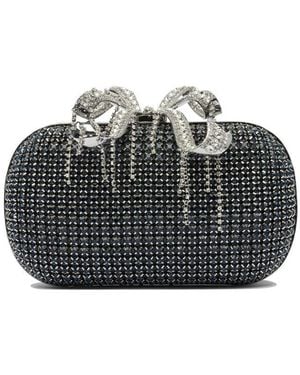 Self-Portrait Clutches - Black