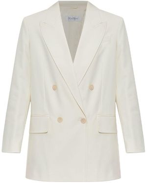 Max Mara Jackets - White