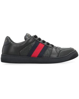 Gucci Screener Low-Top Trainers - Black