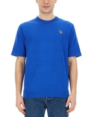 Paul Smith "Zebra" T-Shirt - Blue