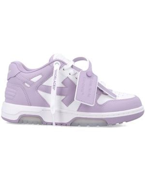 Off-White c/o Virgil Abloh Out Of Office Trainers - Purple