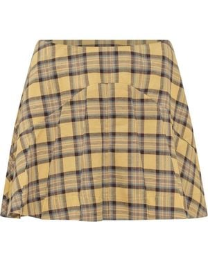 Collina Strada Sara Mini Skirt - Natural