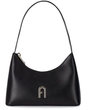 Furla Diamante Mini Shoulder Bag - Black