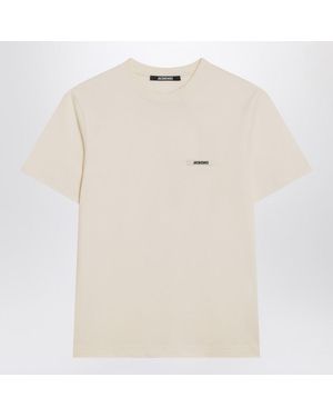 Jacquemus Light Gros Grain T-Shirt - Natural