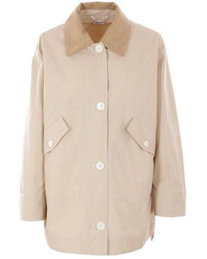 Thom Browne Coats - Natural