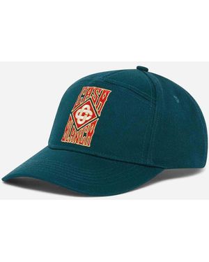 CASABLANCA Way World House Cap - Blue