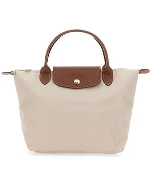 Longchamp Borsa La Pliage Small - White