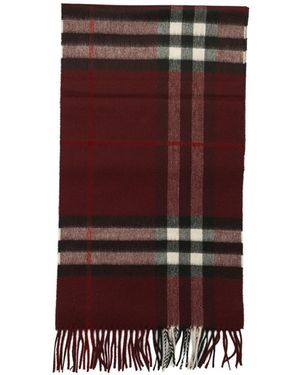 Burberry "Check" Scarf - Purple
