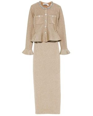 Self-Portrait Dresses - Natural