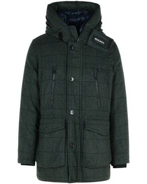 Woolrich 'Artic Wool' Wool Blend Parka - Green
