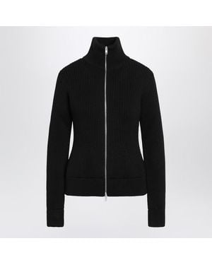 Maison Margiela Zip-up Cardigan - Black