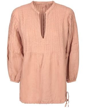 120% Lino Tops - Pink