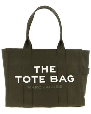 Marc Jacobs 'the Canvas Large Tote' Shopping Bag - Black
