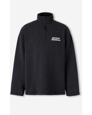 Balenciaga Masking Tape Sweatshirt - Black