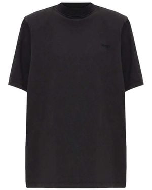 The Attico Turtleneck T-Shirt - Black