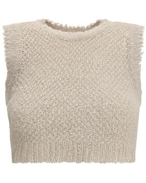 Roberto Cavalli Top - Natural
