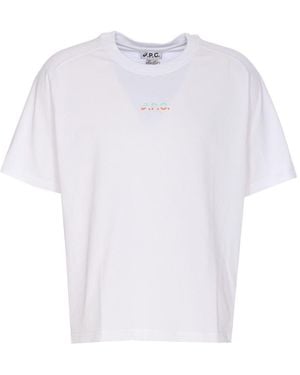A.P.C. T-Shirts And Polos - White