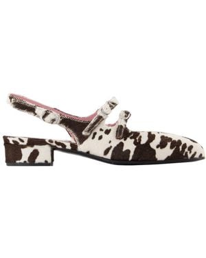 CAREL PARIS Peche 25 Court Shoes - Metallic