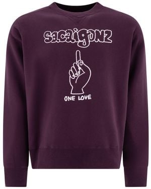 Sacai "Gonz Gonz" Sweatshirt - Purple