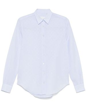 Xacus 'Marta' Light Cotton-Linen Blend Shirt - White