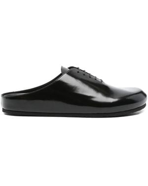 Jacquemus Les Mules Derbie Shoes - Black