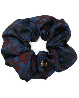 【Etro】Floral Paisley Jacquard Denim Hair Clip JACQUARD DENIM HAIR CLIP WITH BOW | Hair Accessories | ETRO