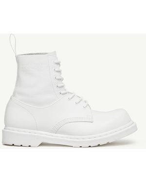 Mm6 Maison Margiela X Dr.martens 1460 8 Eye No Steel Toe/ Shoes - White