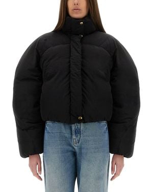 Jacquemus "La Doudoune Courte Caraco" Padded Jacket - Black
