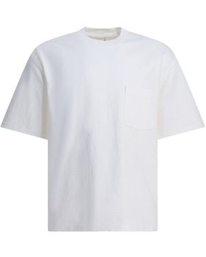 AURALEE Cotton T-Shirt - White