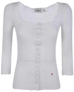 Chloé Longsleeve Top Clothing - Gray