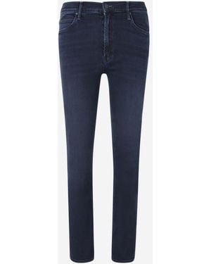 Mother Straight Dazzler Jeans - Blue