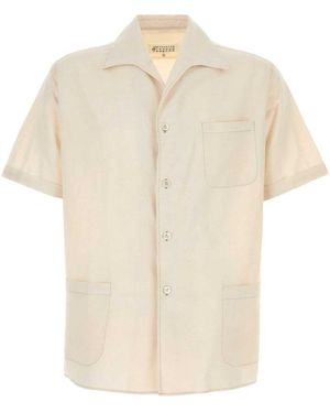 Maison Margiela Shirt With Pocket - White