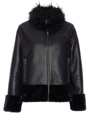 Twinset Coats - Black