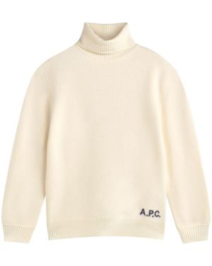 A.P.C. Sweaters - Natural