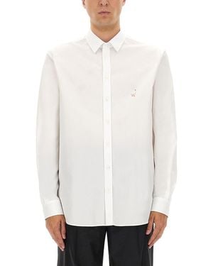 Moschino Cotton Poplin Shirt - White
