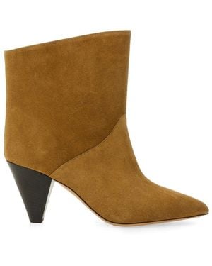 Isabel Marant 'Loline' Suede Boots - Brown