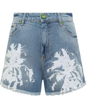 Barrow Denim Shorts - Blue